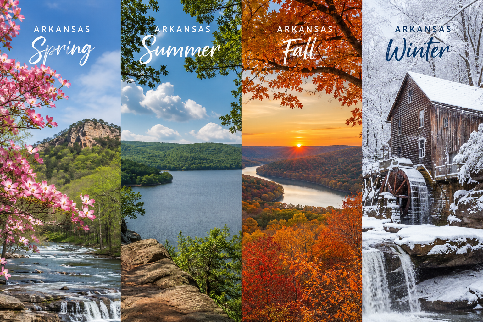 Four Distinct Seasons Make Life in Arkansas Special